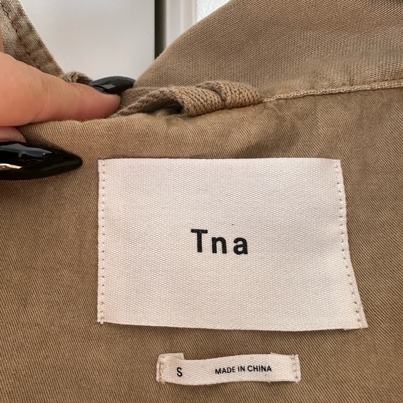 Beige TNA Jacket size small woman - Picture 2 of 2